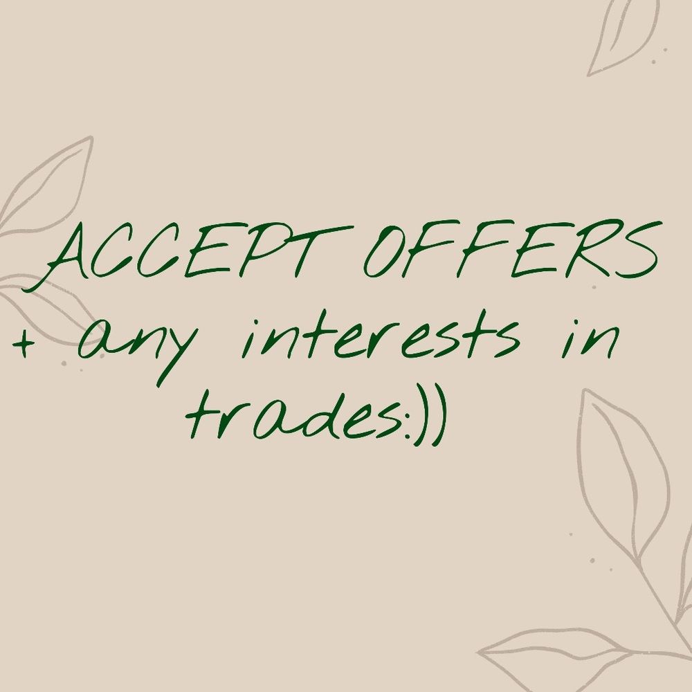 offers!!